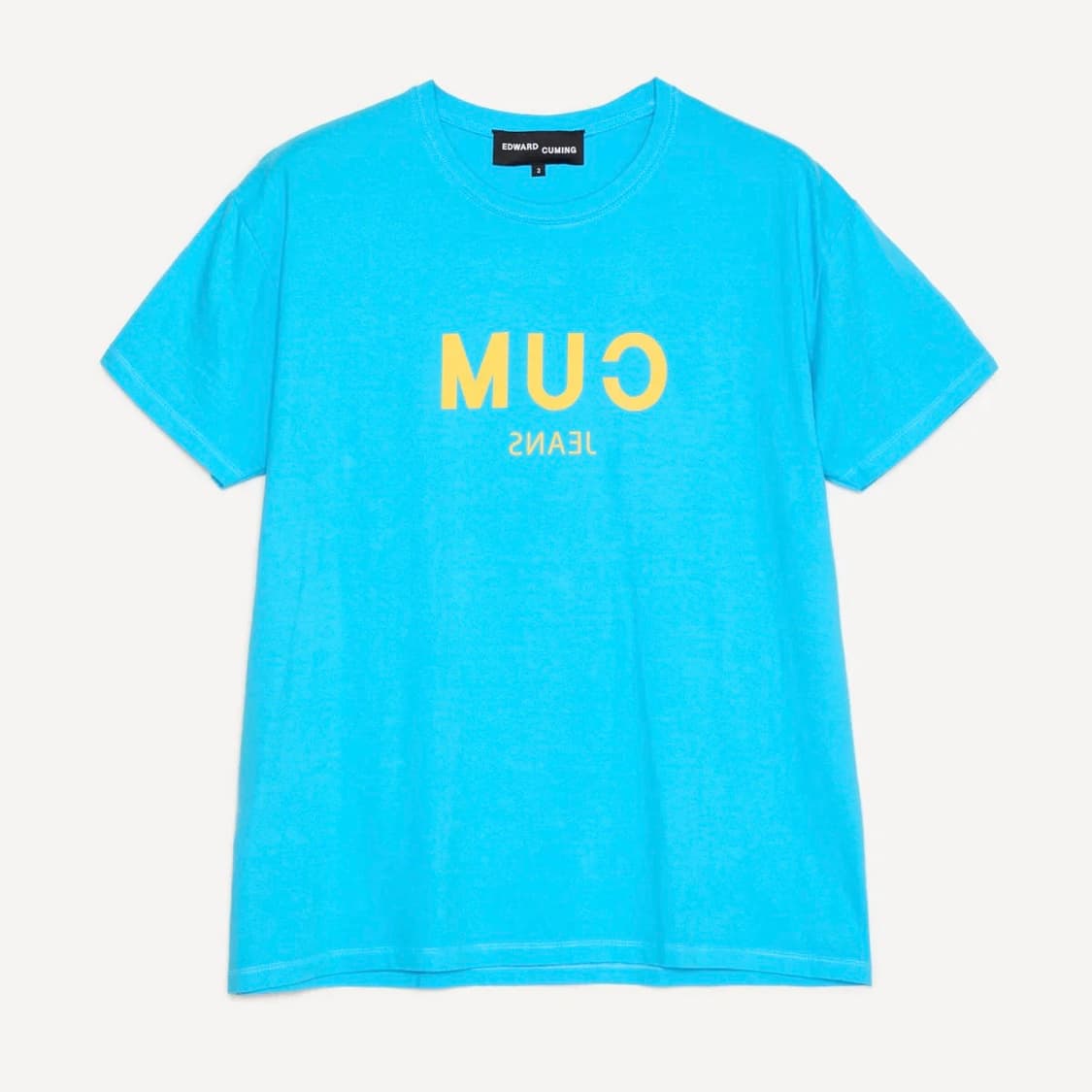 [1,2,3]에드워드 커밍 Cum 티셔츠/블루 상품이미지1