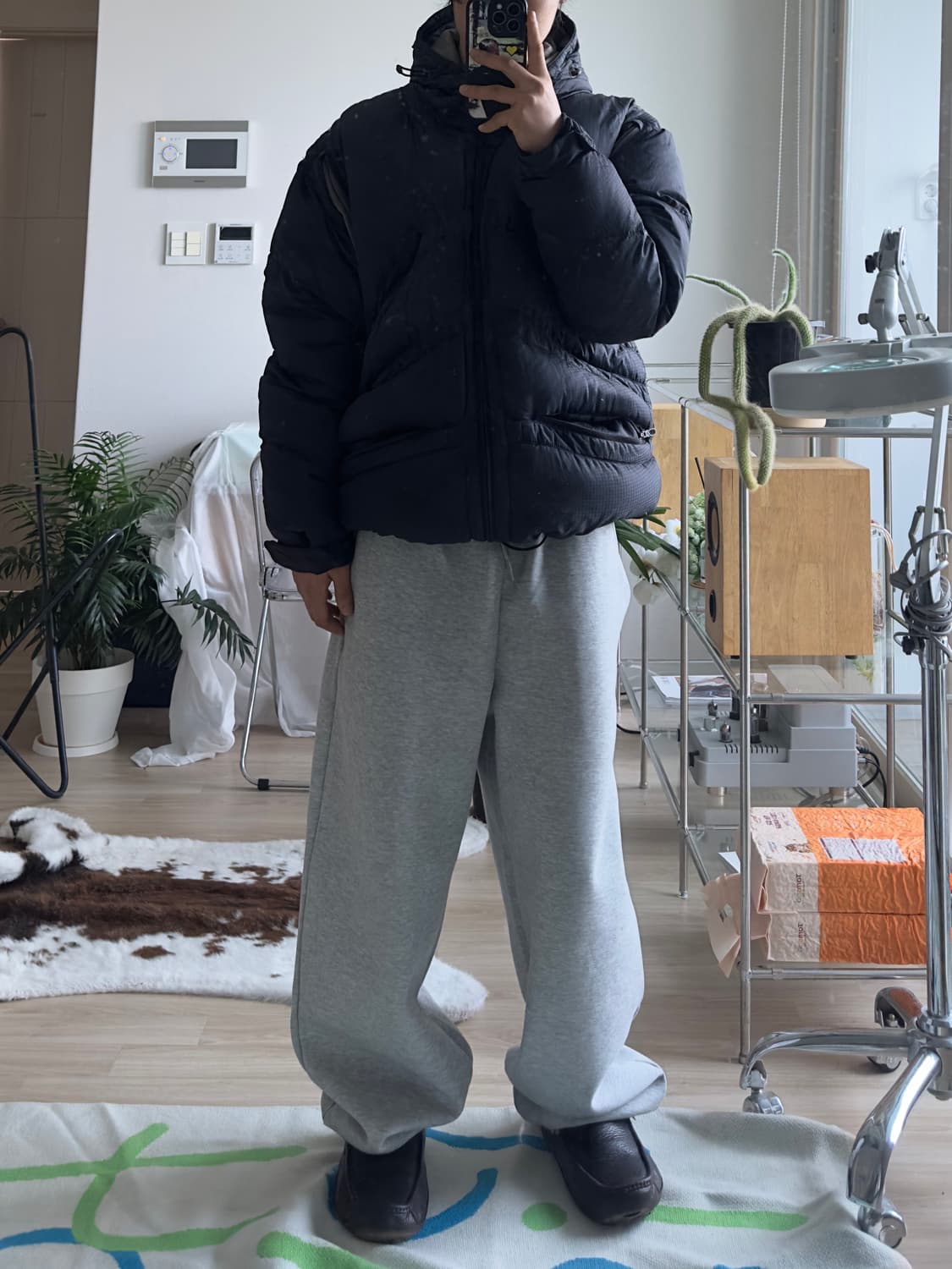 오클리 00s 아카이브 3D 절개패턴 구스다운 패딩 상품이미지3