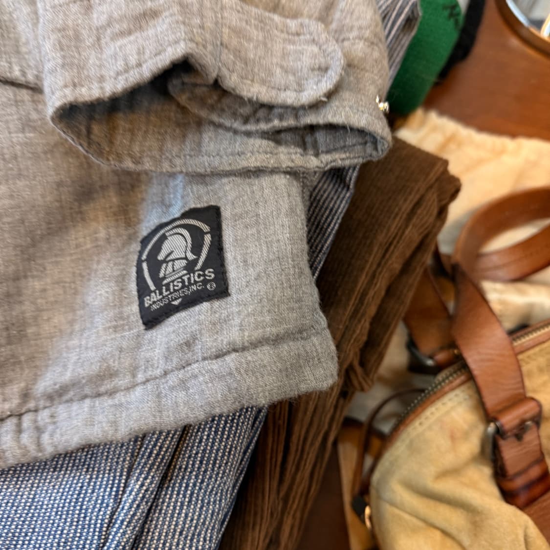 BALLISTICS 린넨 텍스처 코튼 M65 밀리터리 자켓 상품이미지3