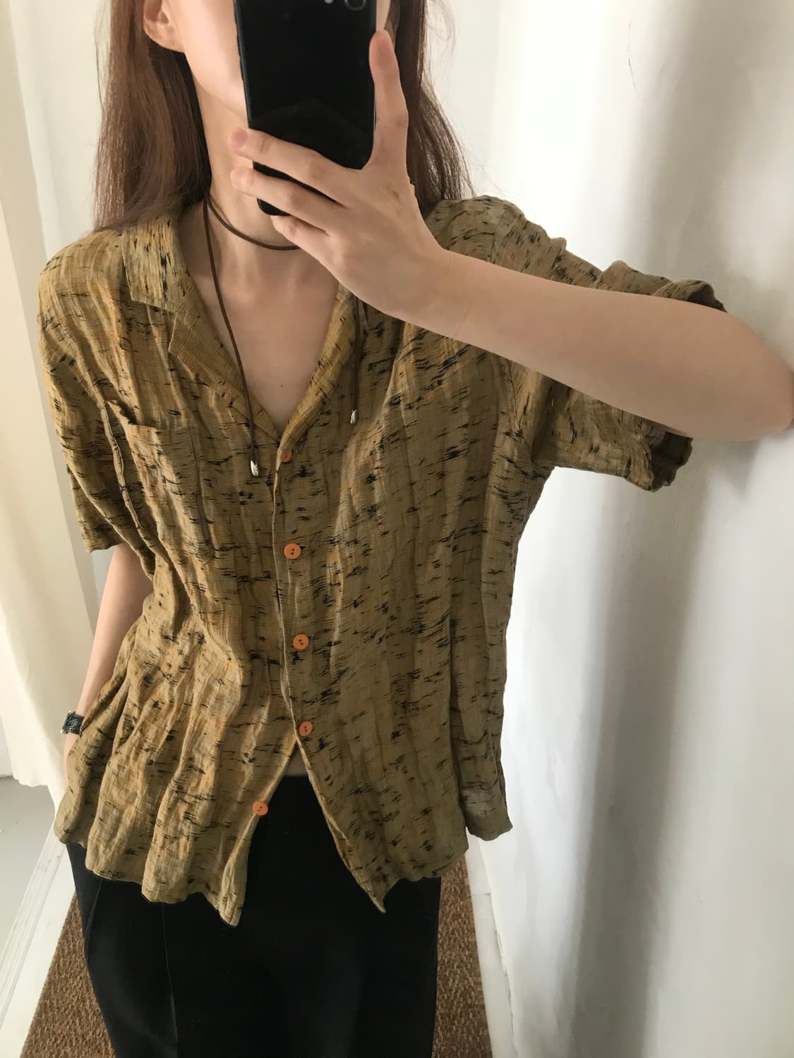 point linen shirts 상품이미지2