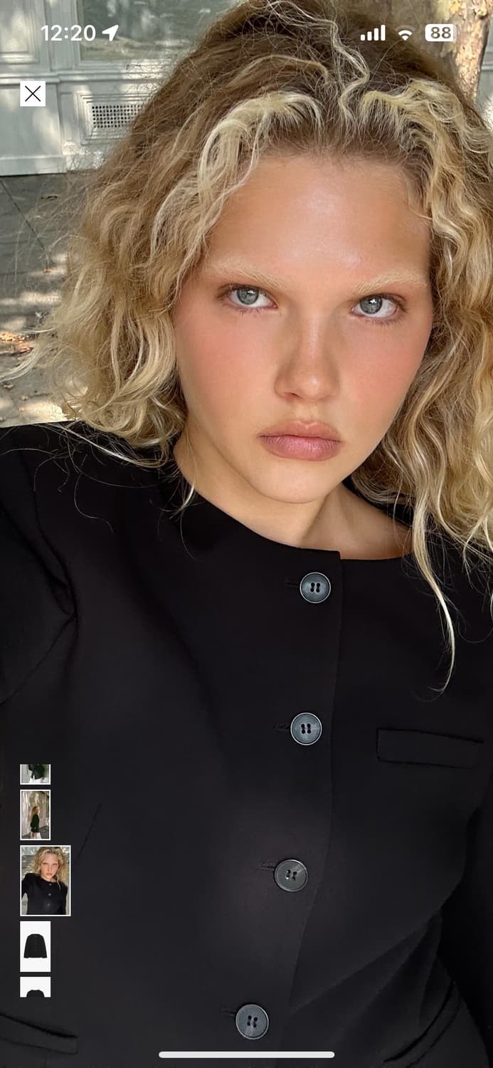 자라 숄더 패드 타이드핏 블레이저 S 상품이미지7