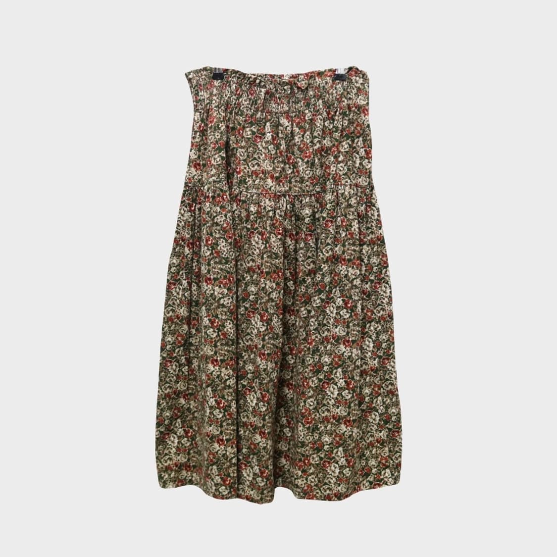 플라워 캉캉 롱 스커트 60198 상품이미지1