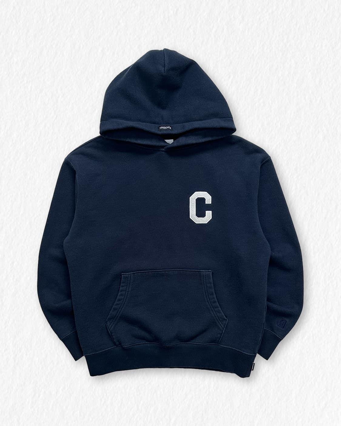 커버낫 로고 후드티 네이비 상품이미지1