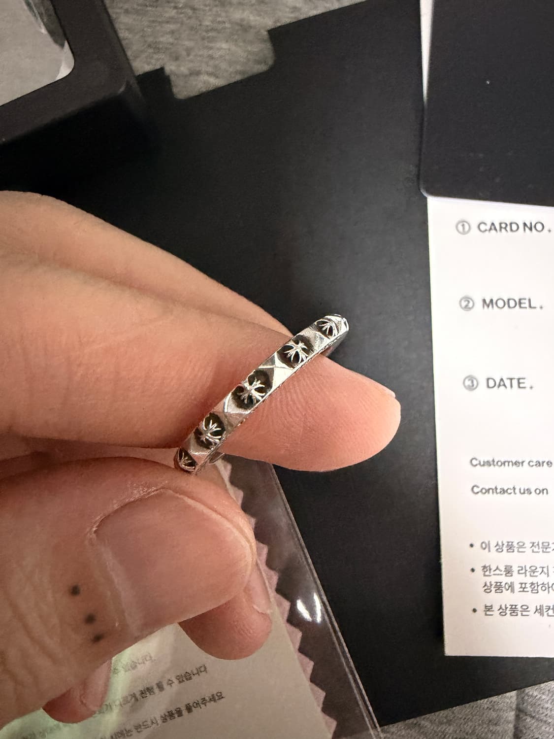 크롬하츠 TFP 펑크링 US 9호 상품이미지2