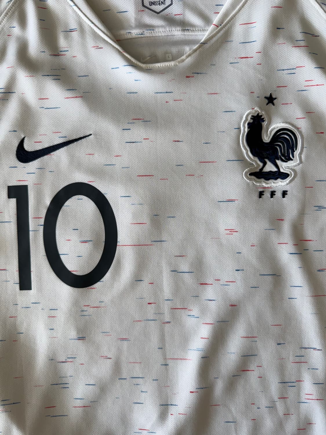 [L/105]2018 프랑스 국대 어웨이 음바페 893871-100 상품이미지3