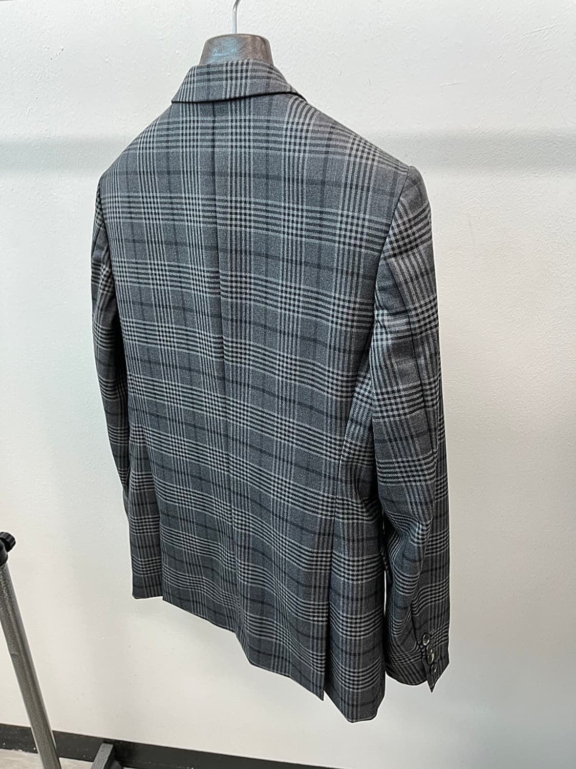 95) 알렉산더맥퀸 그레이 체크자켓  상품이미지6