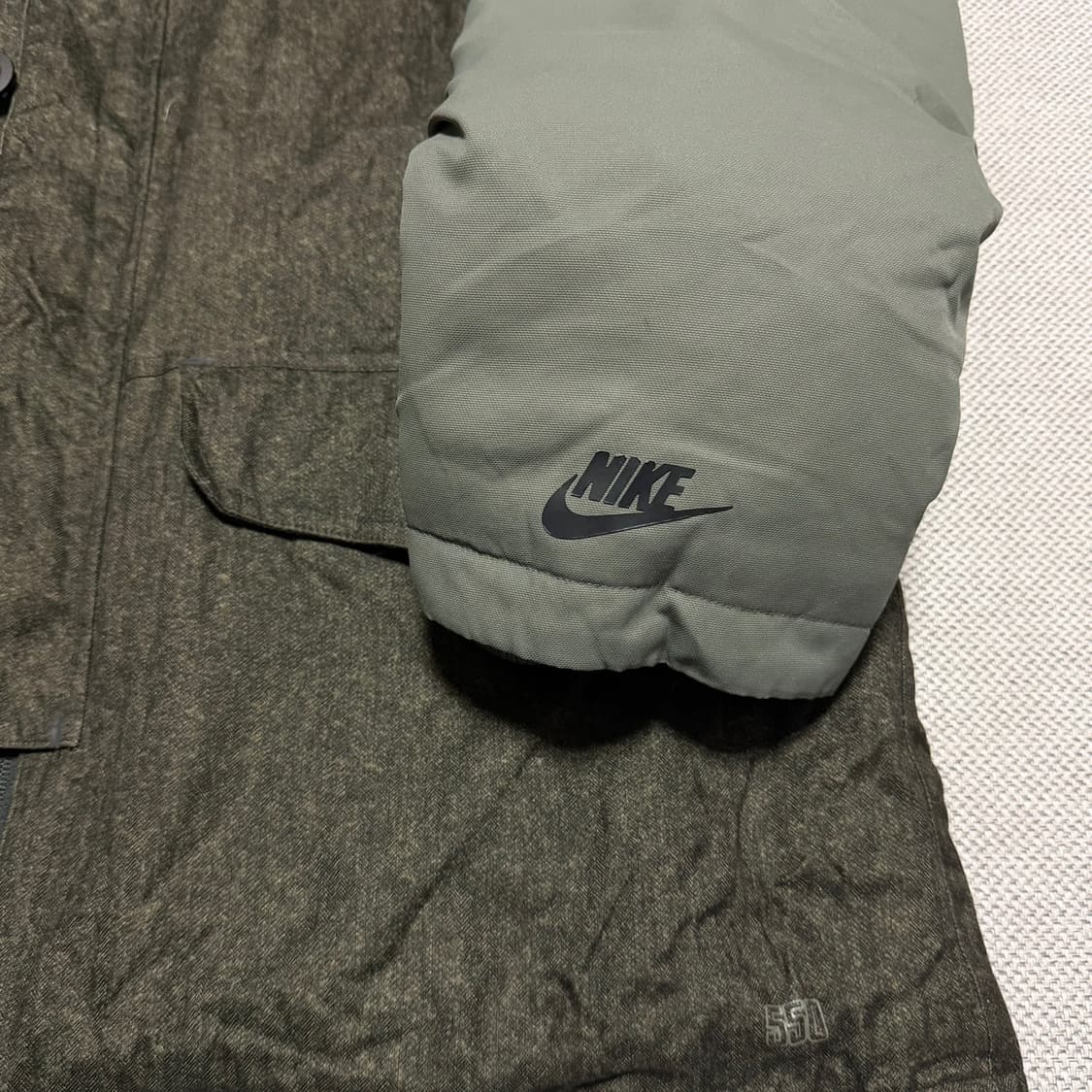 나이키 550 사이드로고 다운패딩 상품이미지2