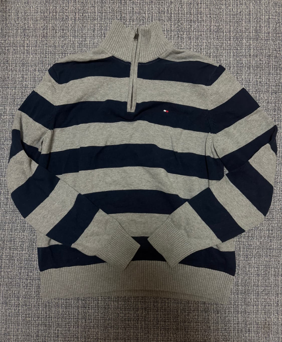 타미 스트라이프 반집업 상품이미지1