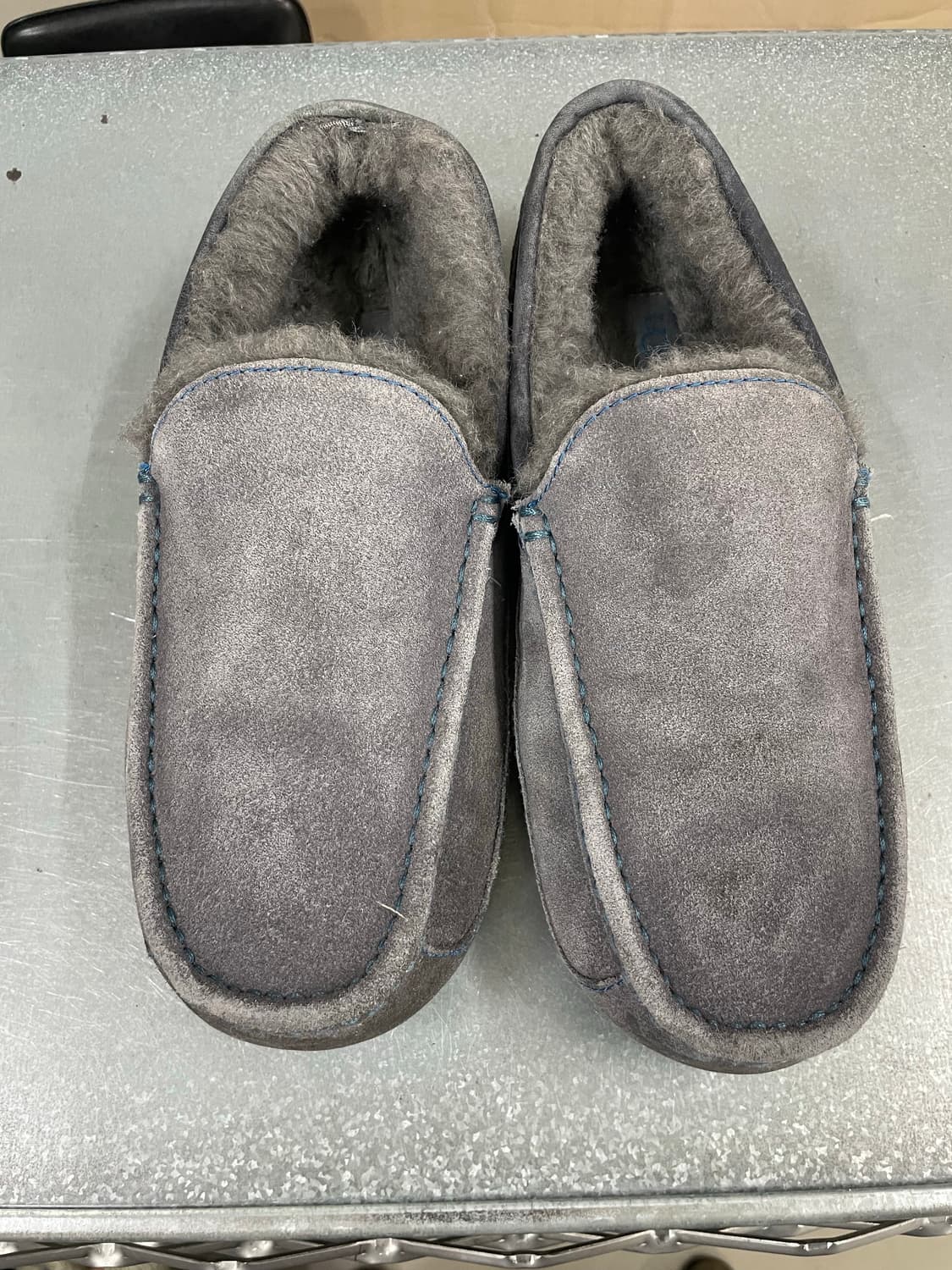 어그 아스콧 회색 스웨이드 270 상품이미지5