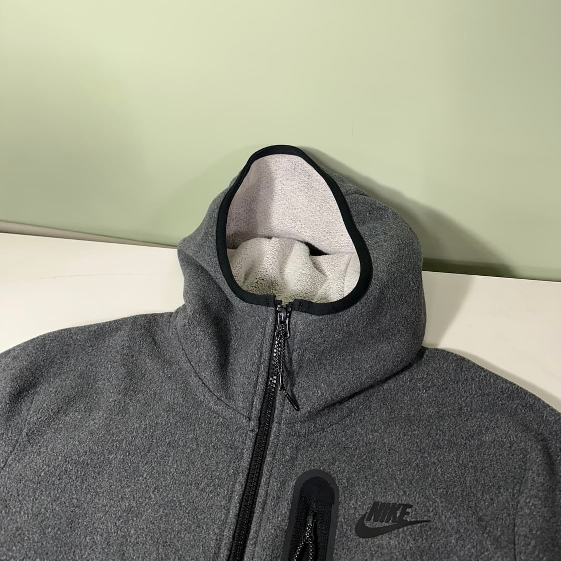 M 95 나이키 진그레이 테크팩 플리스 후드집업 상품이미지4