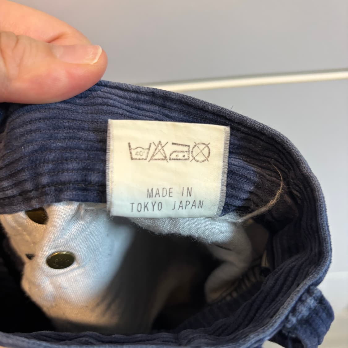 (일본제) 에드윈 네이비 코듀로이 바지 네이비 남녀공용 상품이미지8