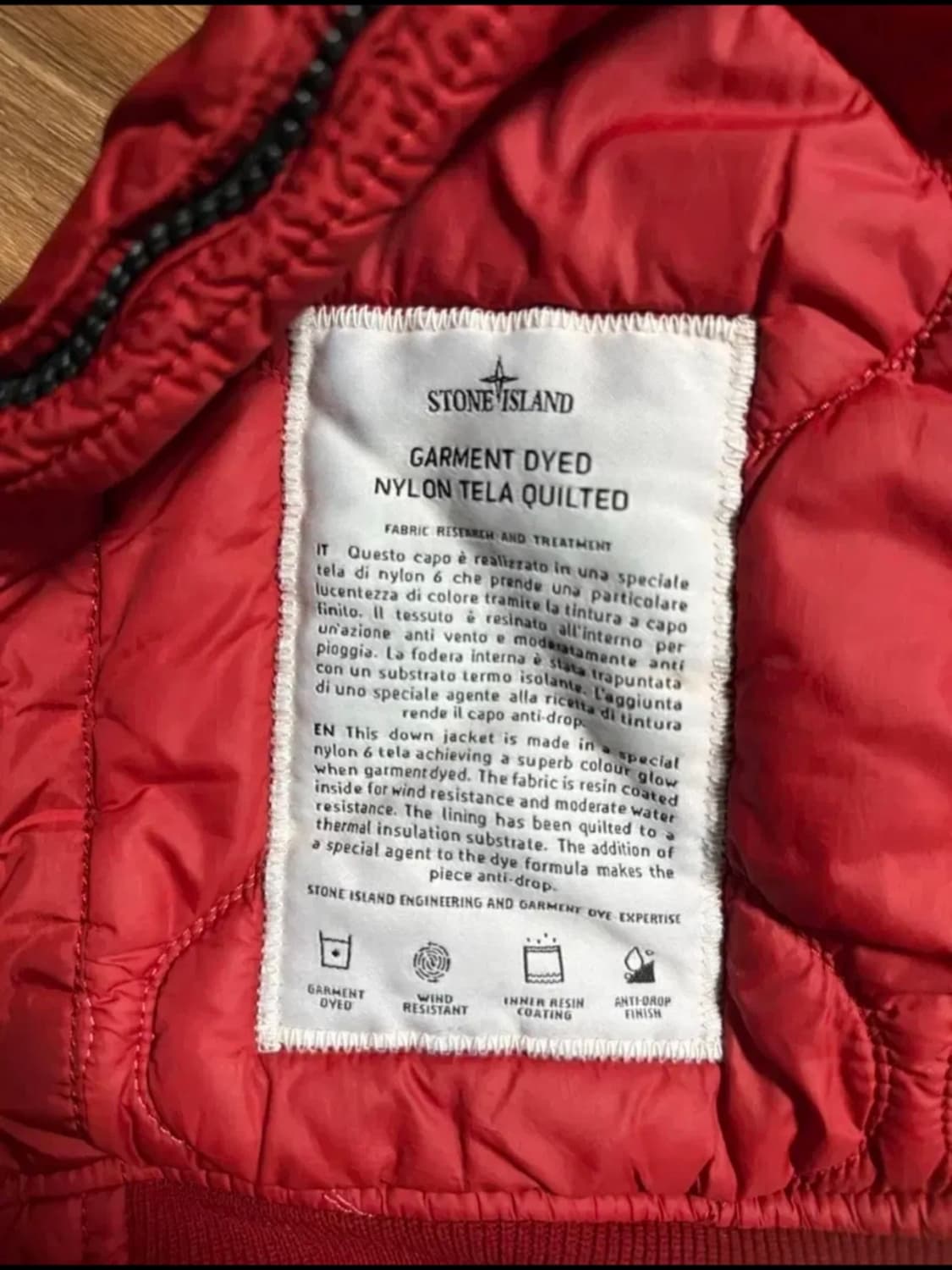 스톤아일랜드 나일론 퀄팅 자켓 상품이미지4
