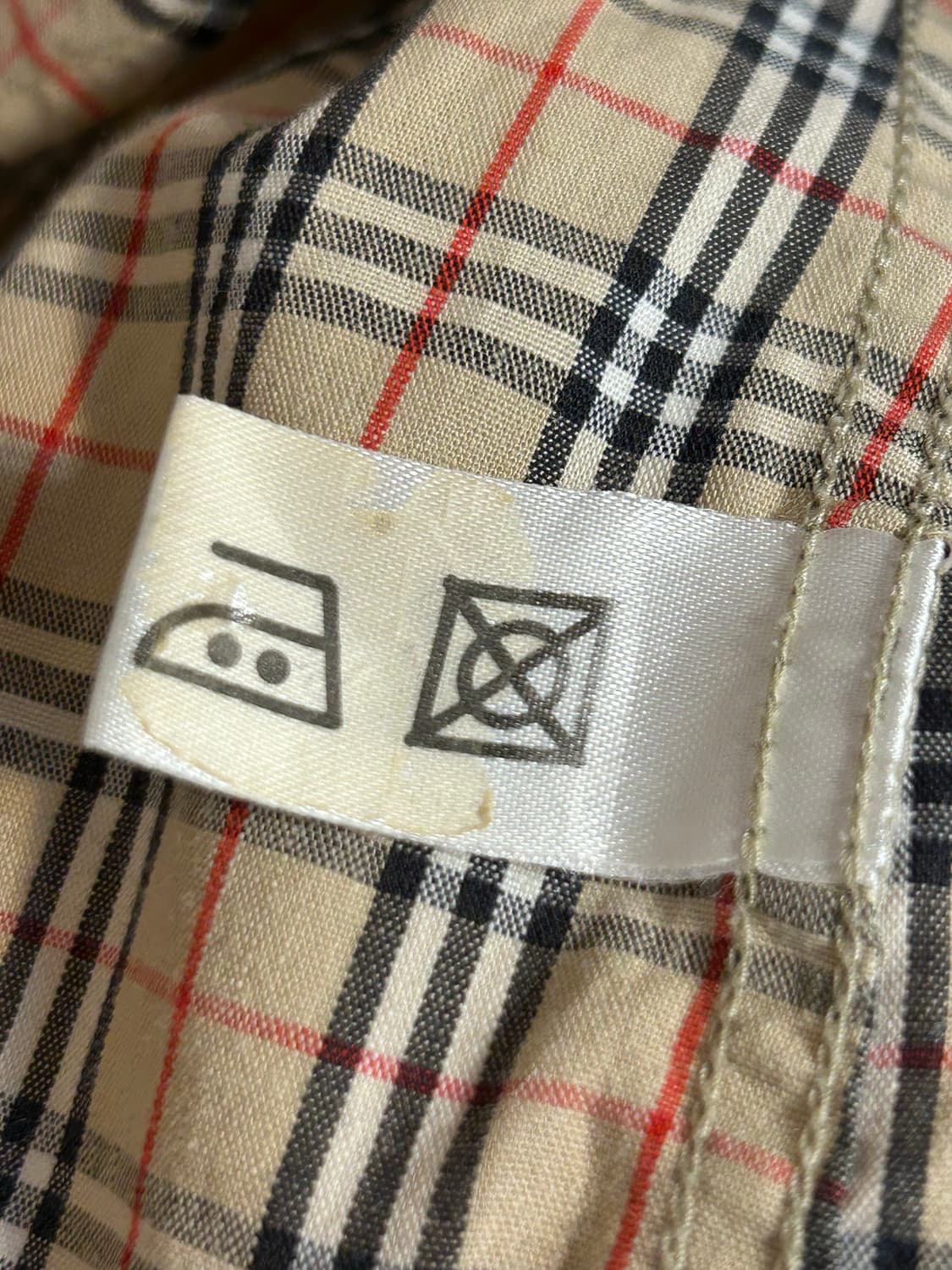 버버리 포켓 체크 코튼 셔츠 상품이미지8