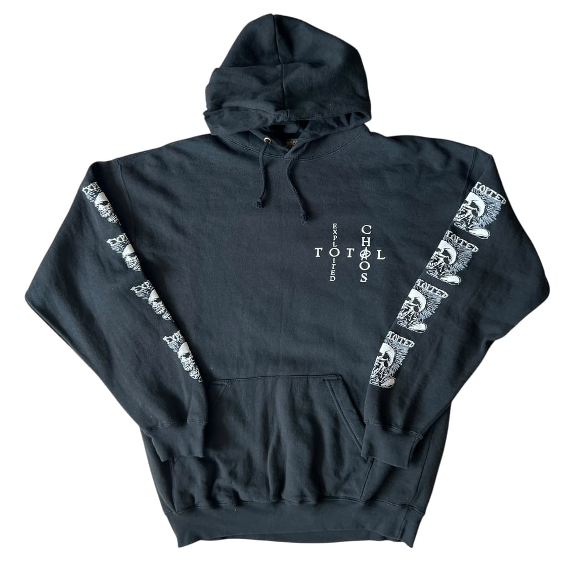 빈티지 90s The Exploited 후드 스웻셔츠 상품이미지2