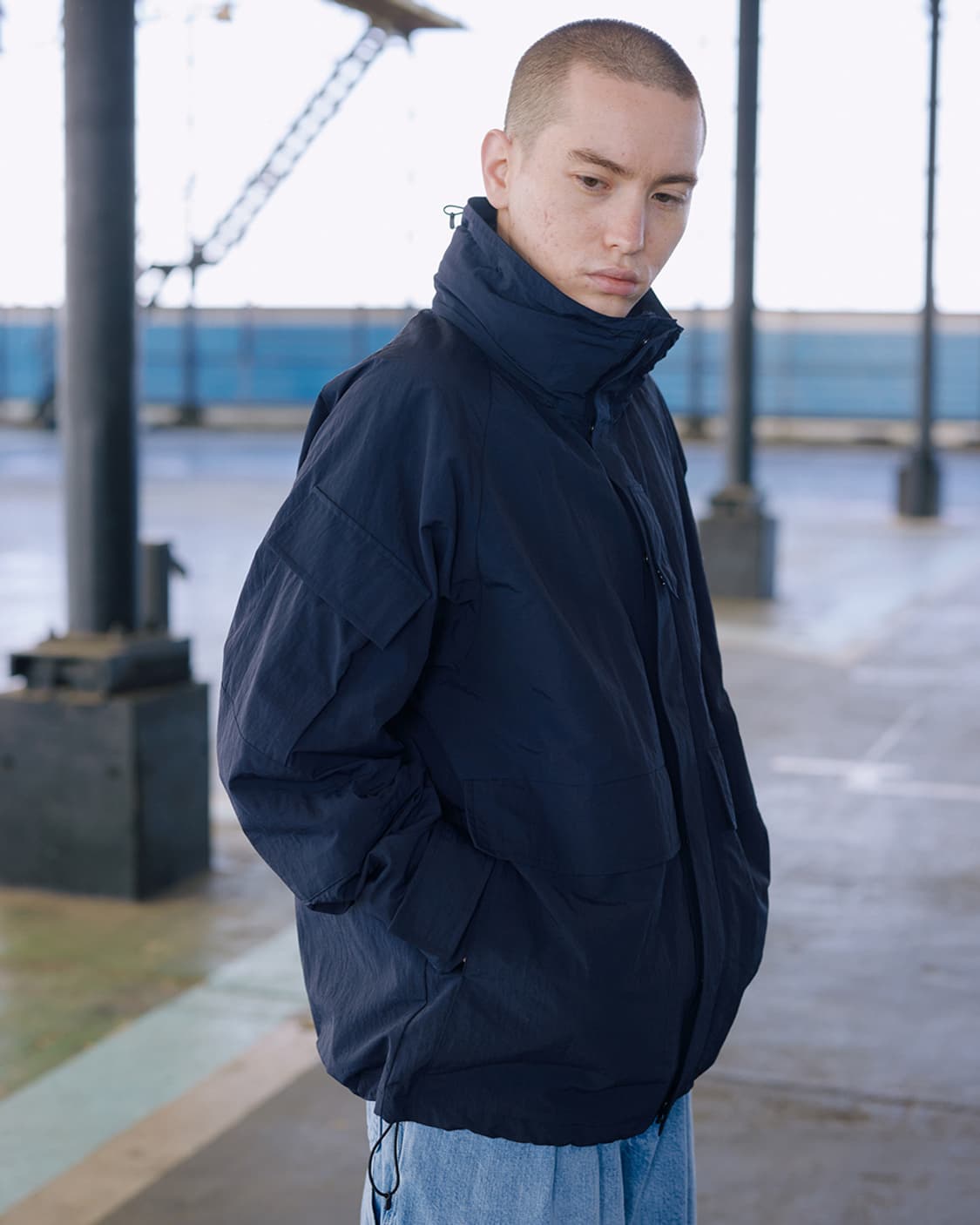 [1] marka 마카 ecwcs자켓 네이비 상품이미지1