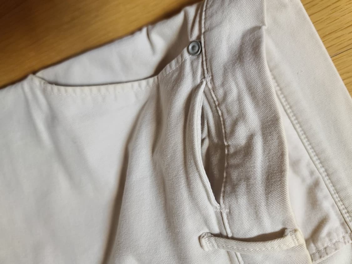 일본 스펠바운드 아이보리 면바지 상품이미지4