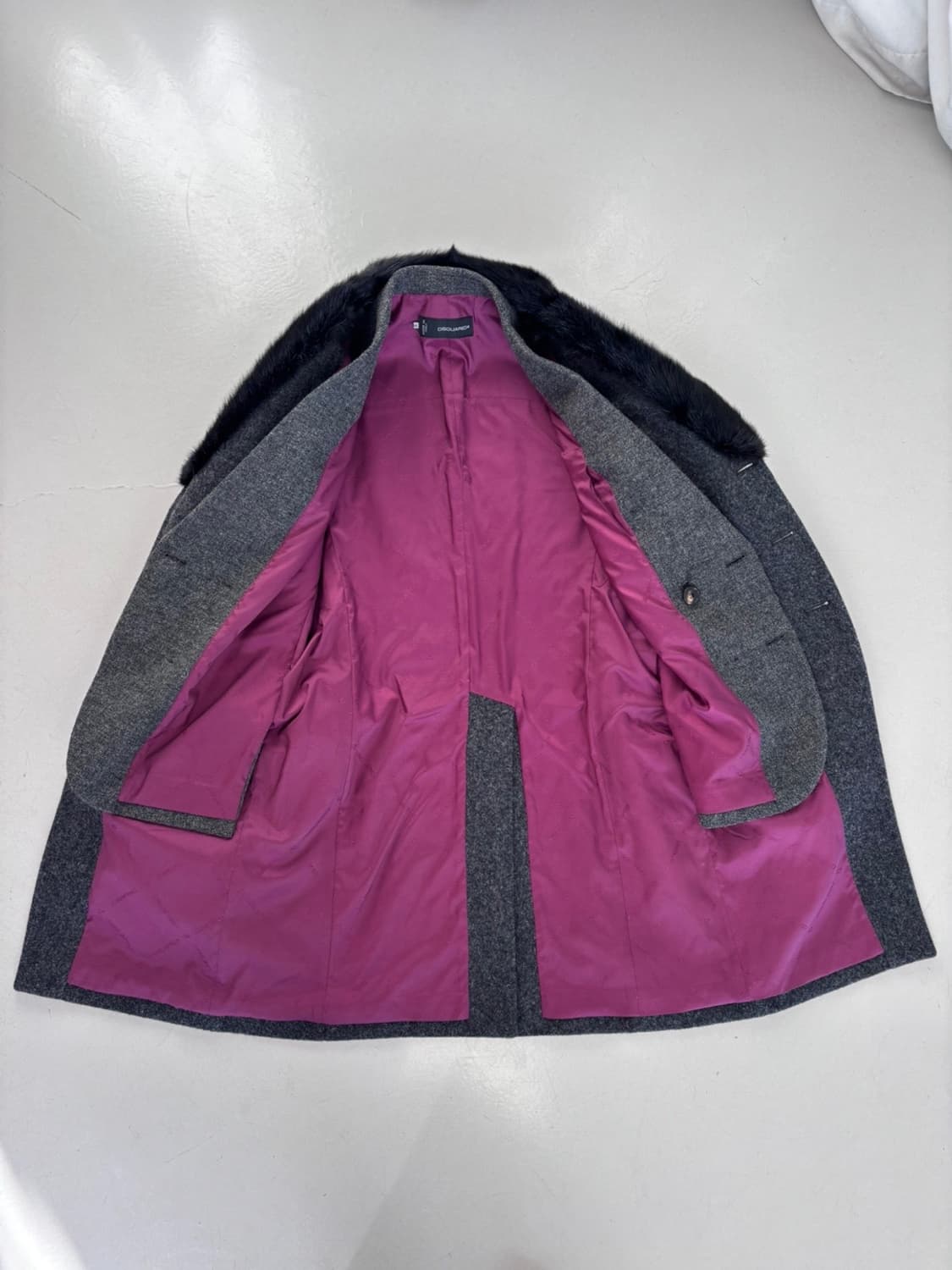 Vintage Dsquared2 Layered Mink Wool CT 상품이미지6