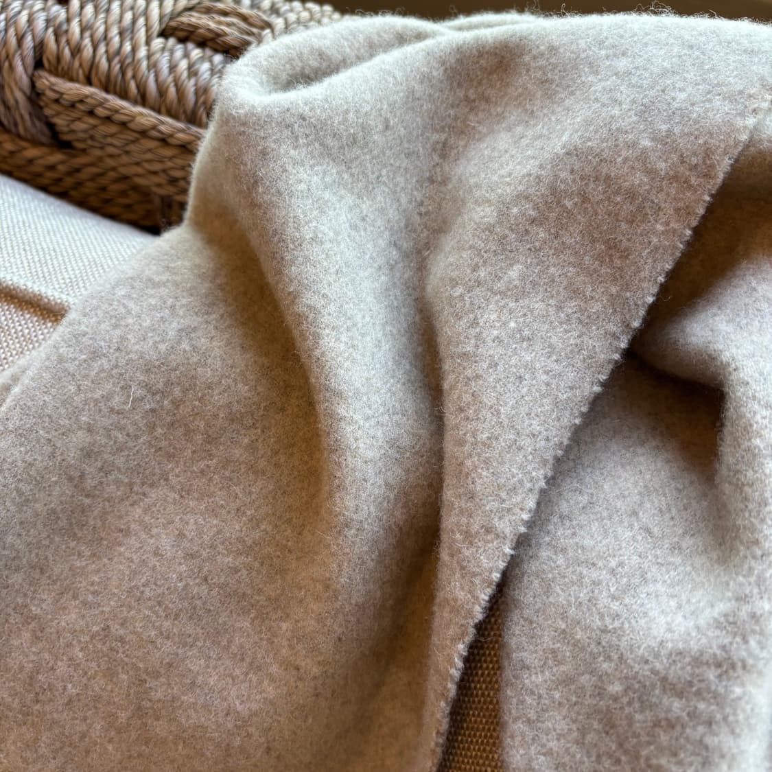 폴로 랄프로렌 울 머플러 시그니처 로고 오트밀컬러-남여공용 상품이미지8