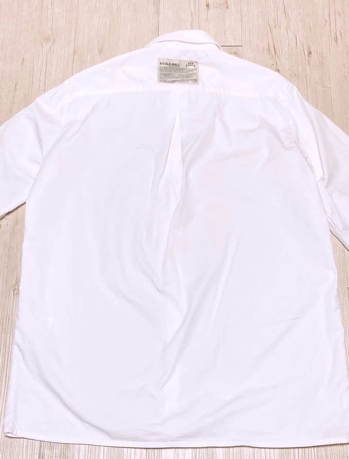 어콜드월 A-COLD-WALL* 화이트 코어 셔츠 완전 새상품 상품이미지7