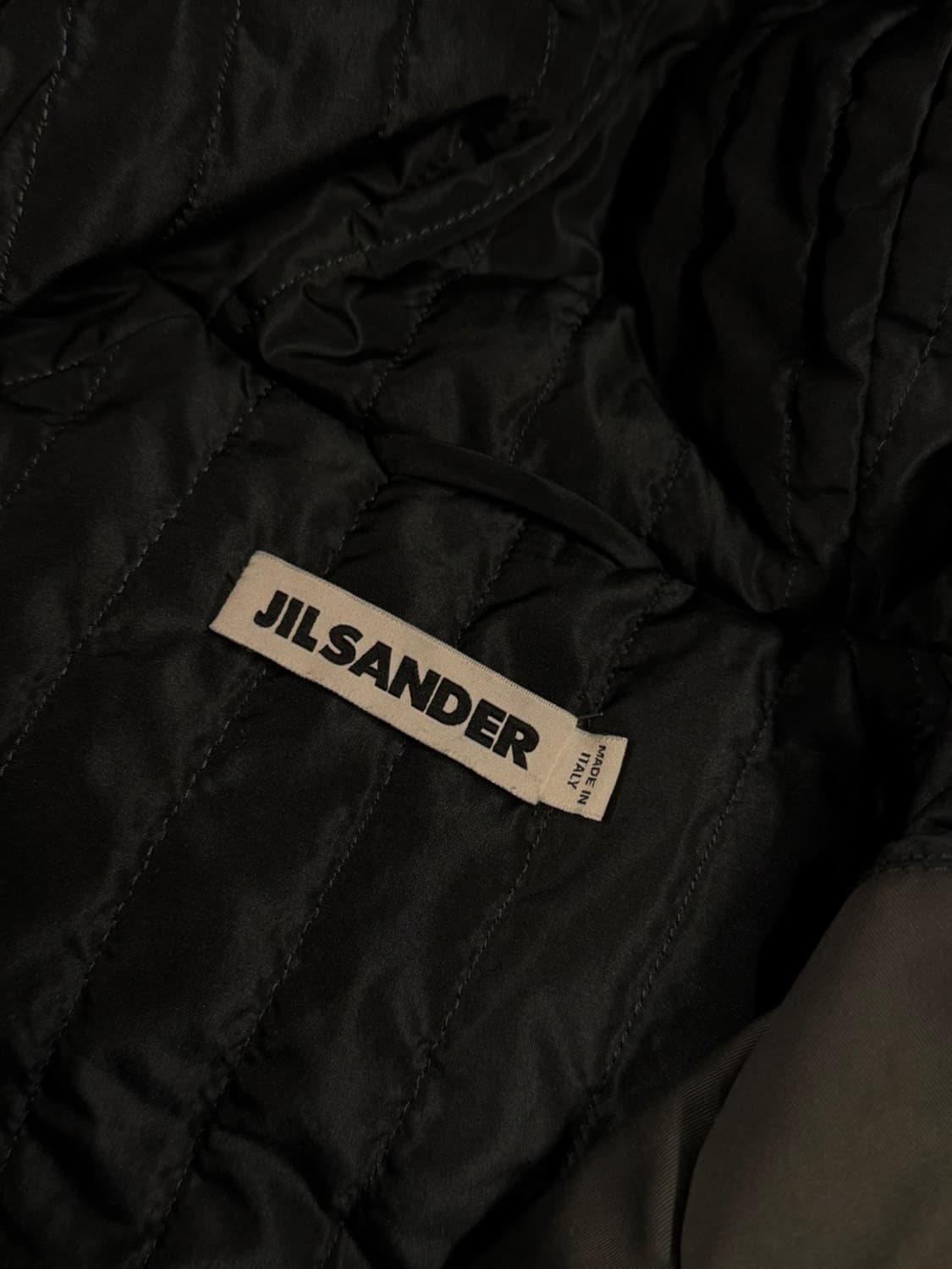 질샌더 후드 패딩 코트 55~66 상품이미지8