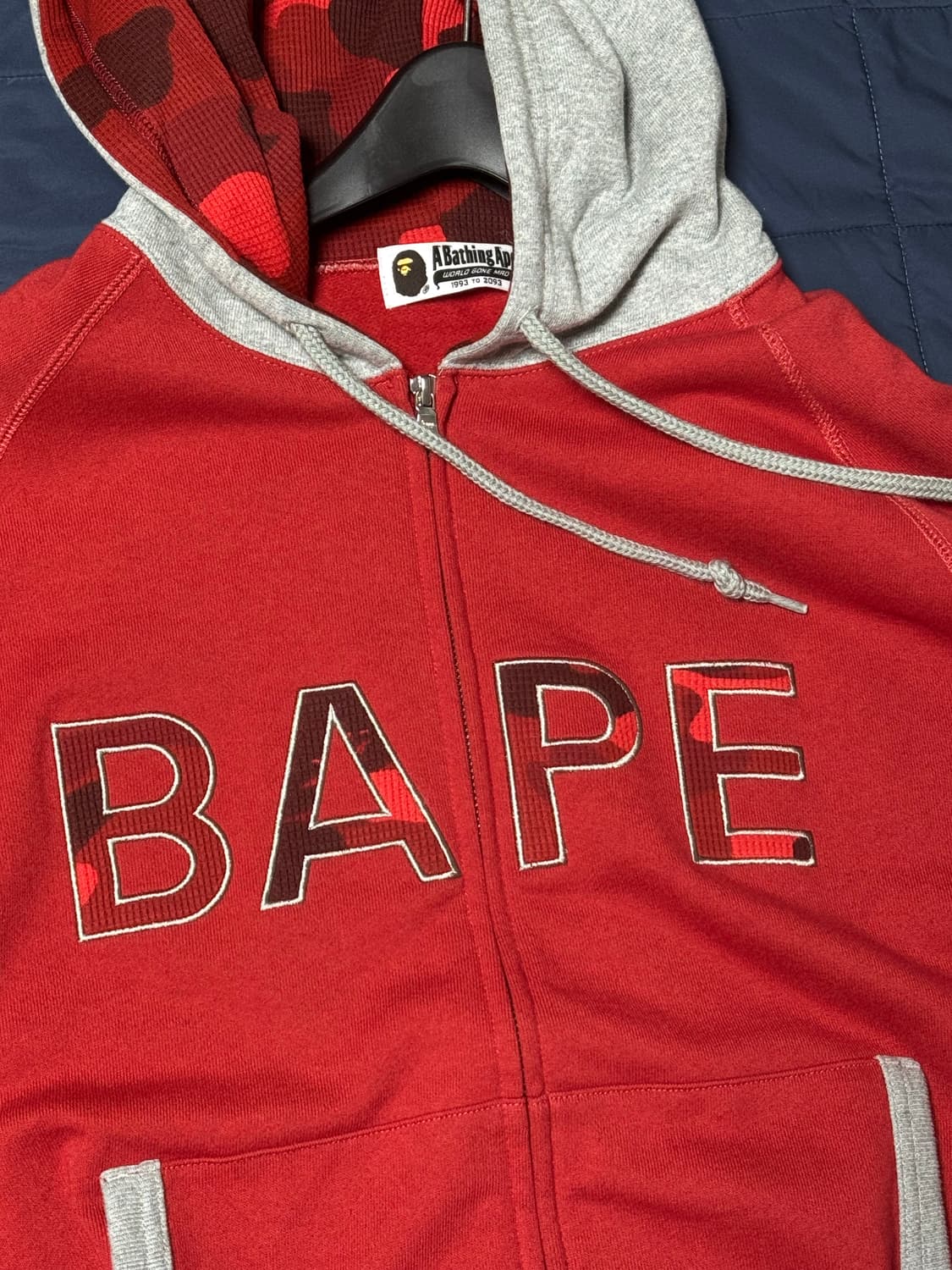 bape 베이프 카모 후드집업 상품이미지3