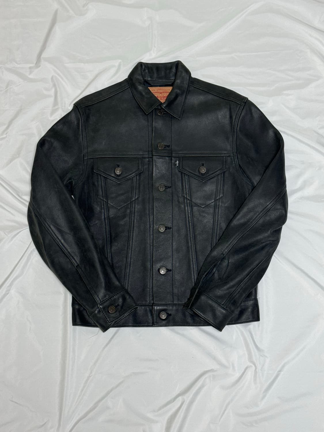 슈프림 x리바이스 leather jacket 2011-fw 상품이미지2