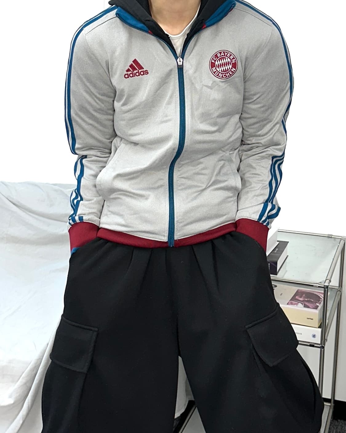 아디다스 14-15 바이에른 뮌헨 트랙탑 져지 S 상품이미지1