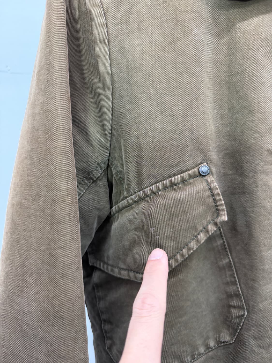 CKJ Garment Dyed Utility Jacket. 상품이미지6