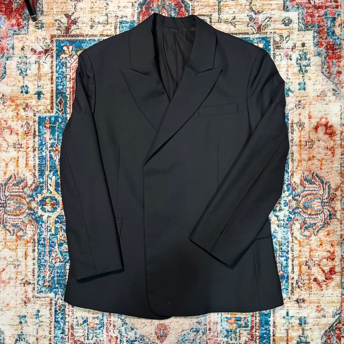 [44] RAF SIMONS 19AW 히든 버튼 블레이저 상품이미지2