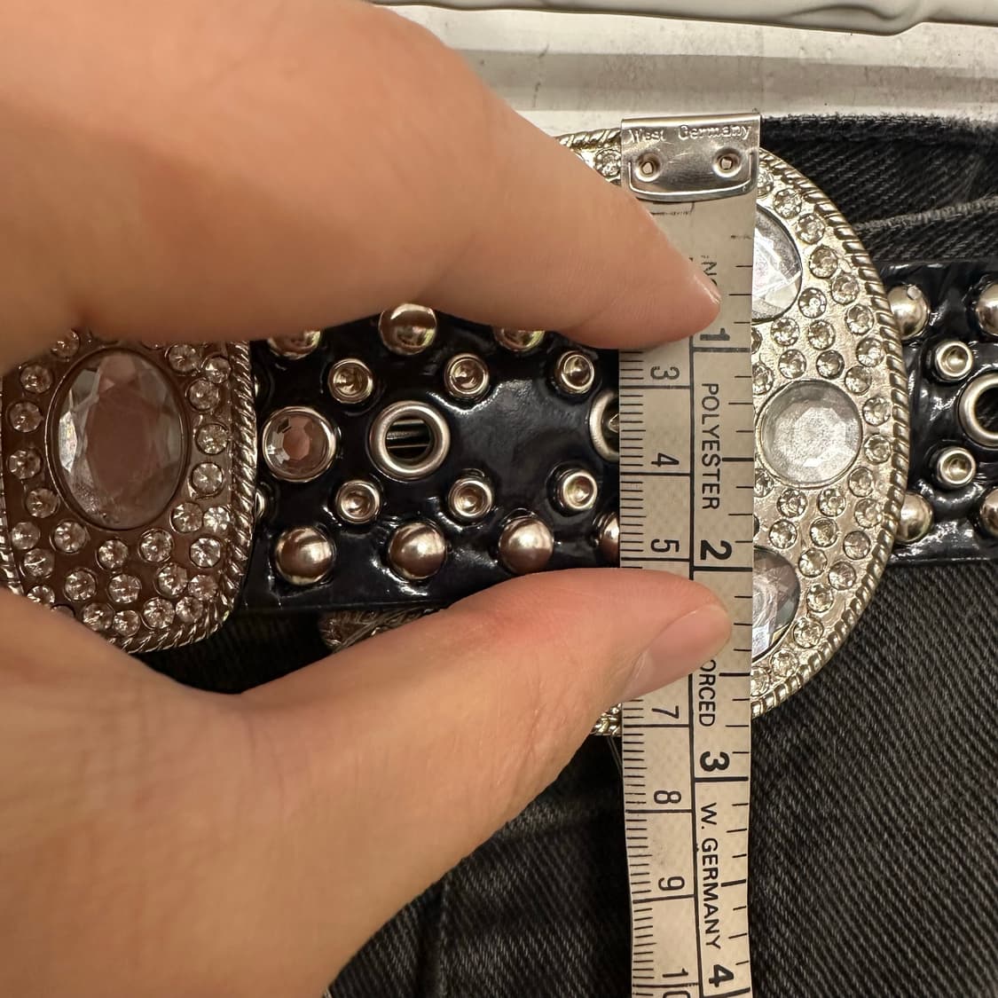 Made in USA 웨스턴 레더 벨트 상품이미지8