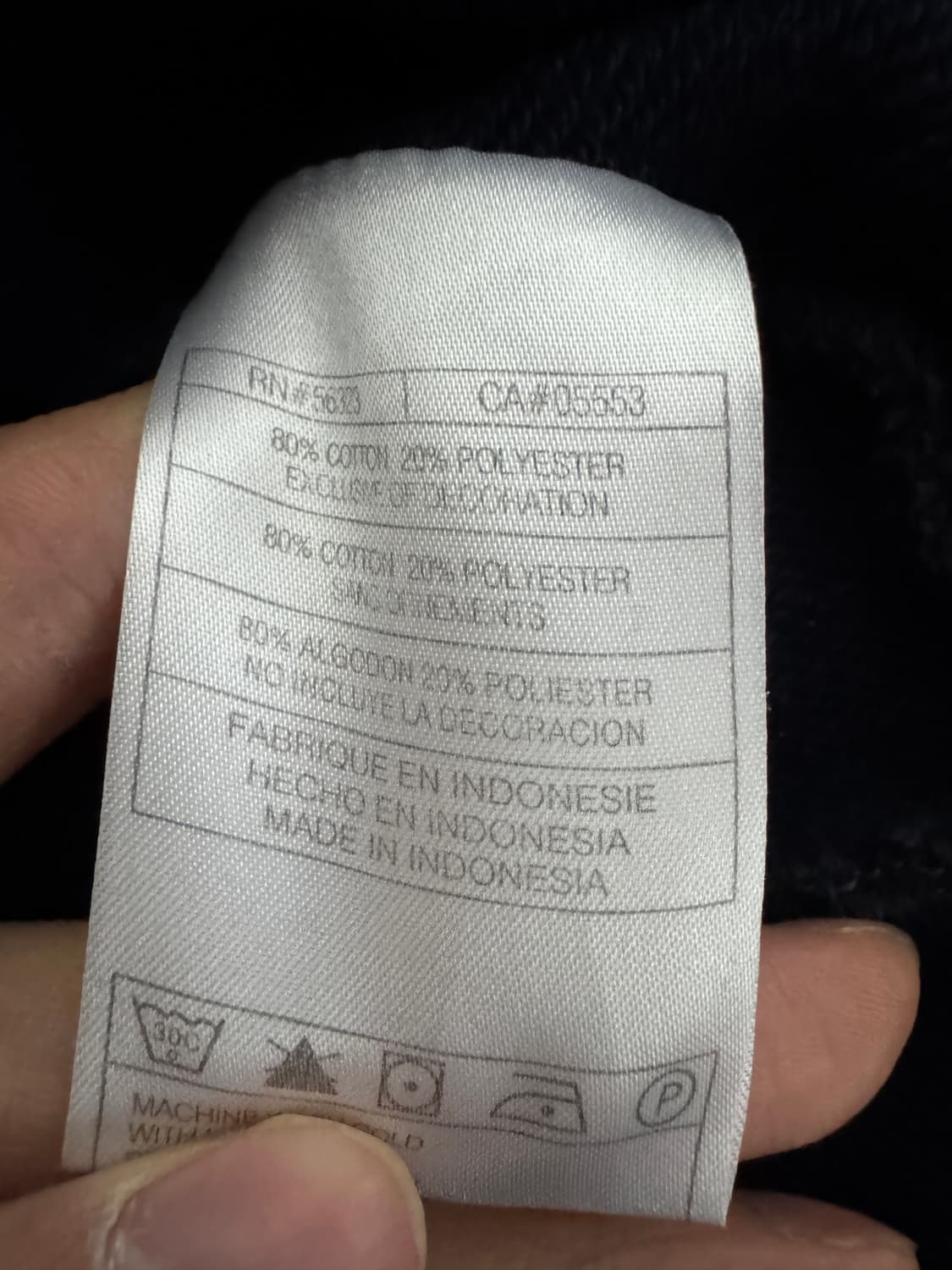 여성 폴로 랄프로렌 빅포니 후드집업 s 네이비 상품이미지4