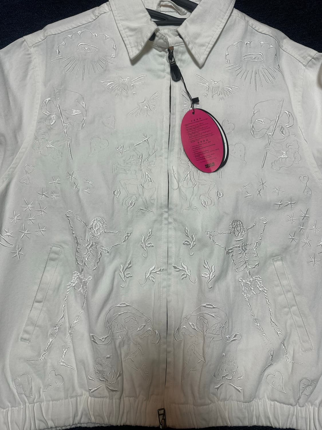 나이스고스트클럽 Tattoo harrington dyed jacket 상품이미지3