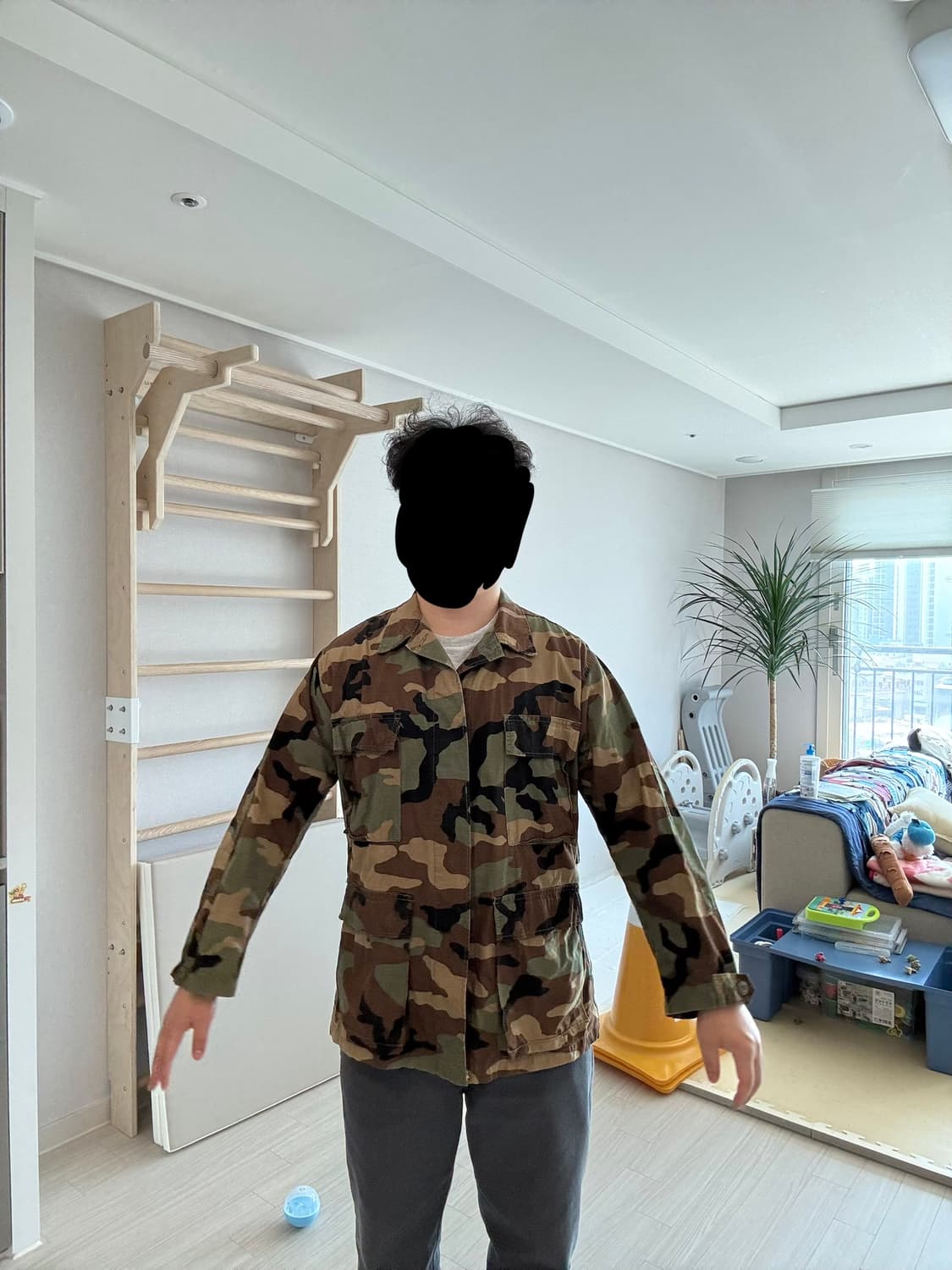 (103)미군 퍼티그자켓 우드랜드 전투복 야상 상의 스몰 레귤러 상품이미지7