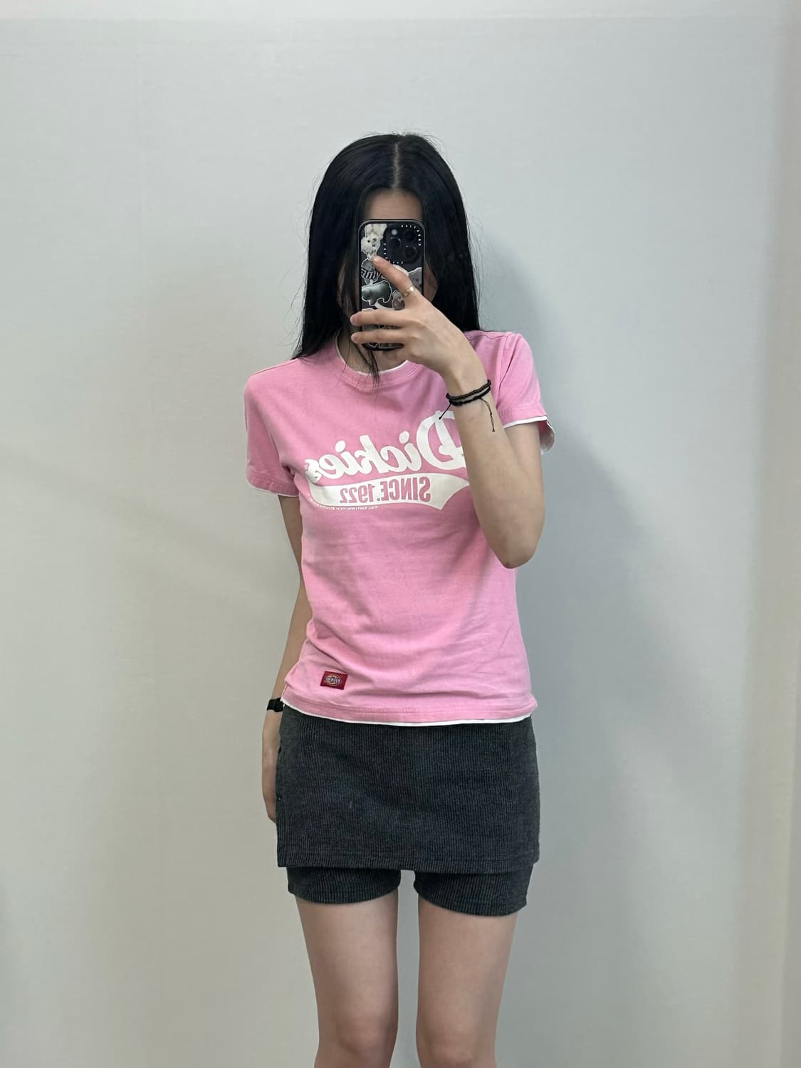 디키즈 빅로고 딸기우유 반팔 티셔츠  상품이미지1