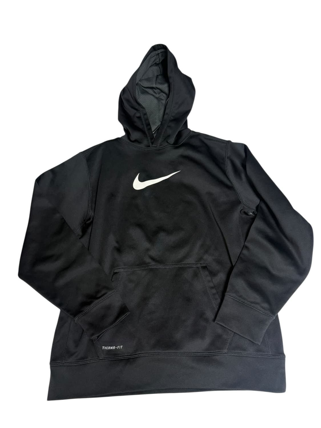 Nike Therma-FIT 블랙 후드티 XL / 남녀공용 오버핏 상품이미지2