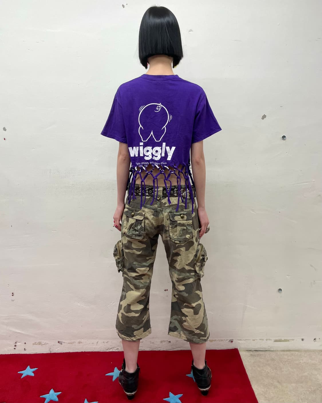 Twisted Fringe Purple T-shirt 상품이미지4