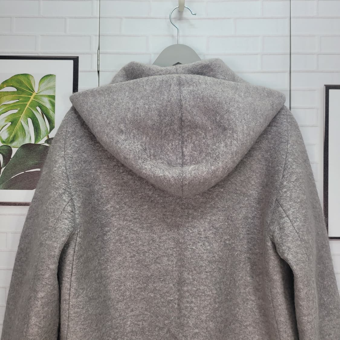 한섬 시스템 후드 코트 집업 자켓 95사이즈 상품이미지5