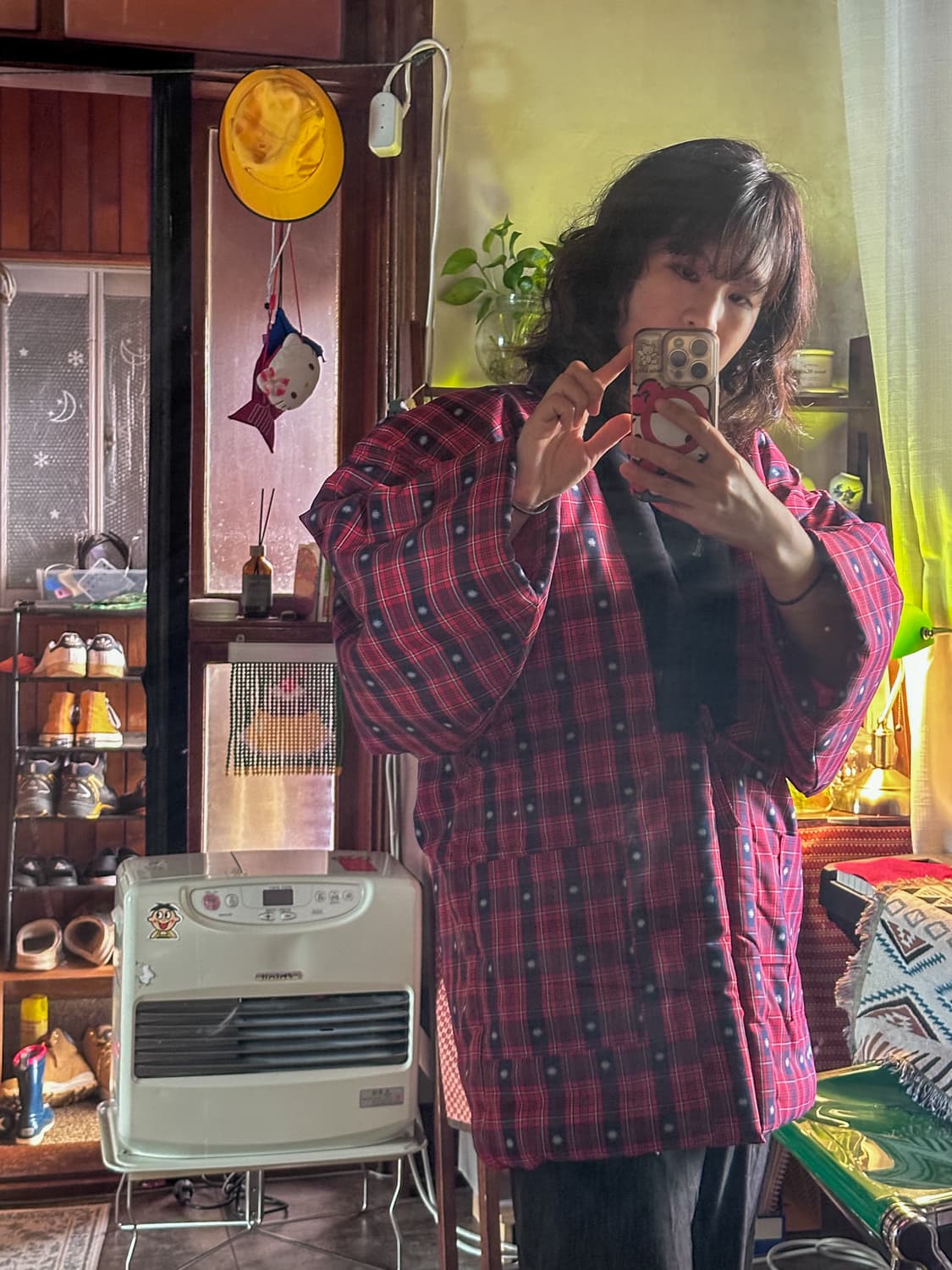 새상품 | 일본 한텐 방한복 | 겨울 필수템 | 빈티지의류 상품이미지1