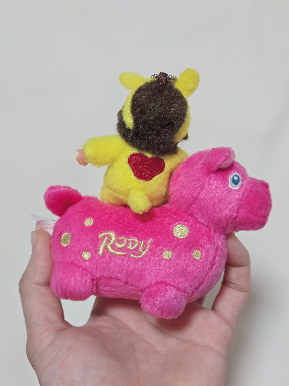 몬치치 x 로디 콜라보 핑크 키링 상품이미지3