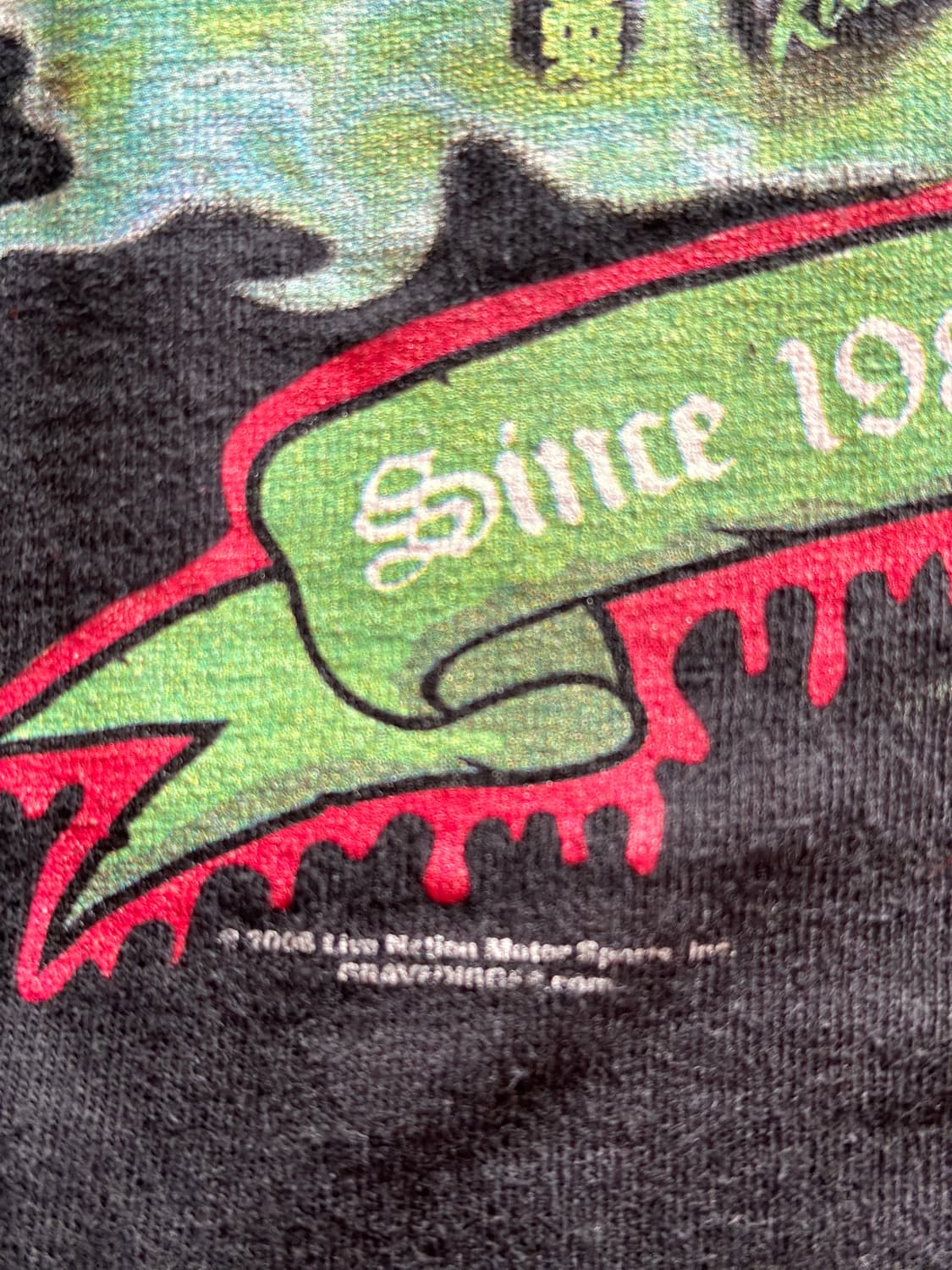 2008년 Grave Digger 25주년 티셔츠 - 2XL 상품이미지8