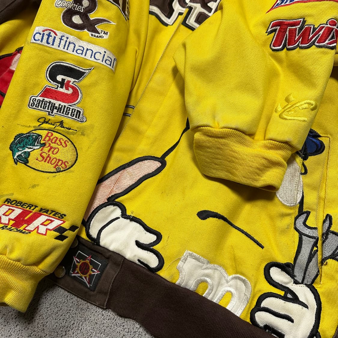 ✨ (바배) 제프헤밀턴 M&M 레이싱 패치 자켓 (5XL) 상품이미지7