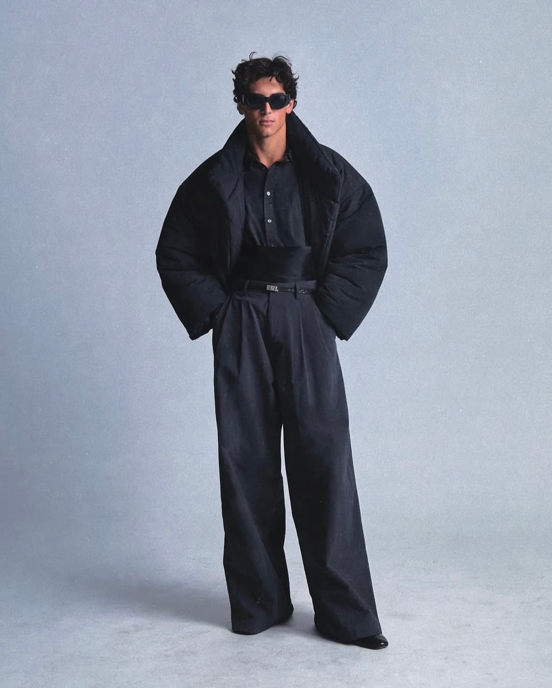 [S]이알엘 ERL 25fw 플리츠 수트 팬츠 상품이미지1