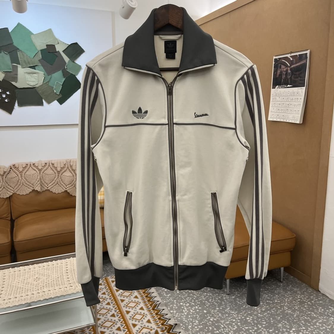 아디다스X베스파 Y2K 00's 대장급 져지 집업 100 C10618 상품이미지3