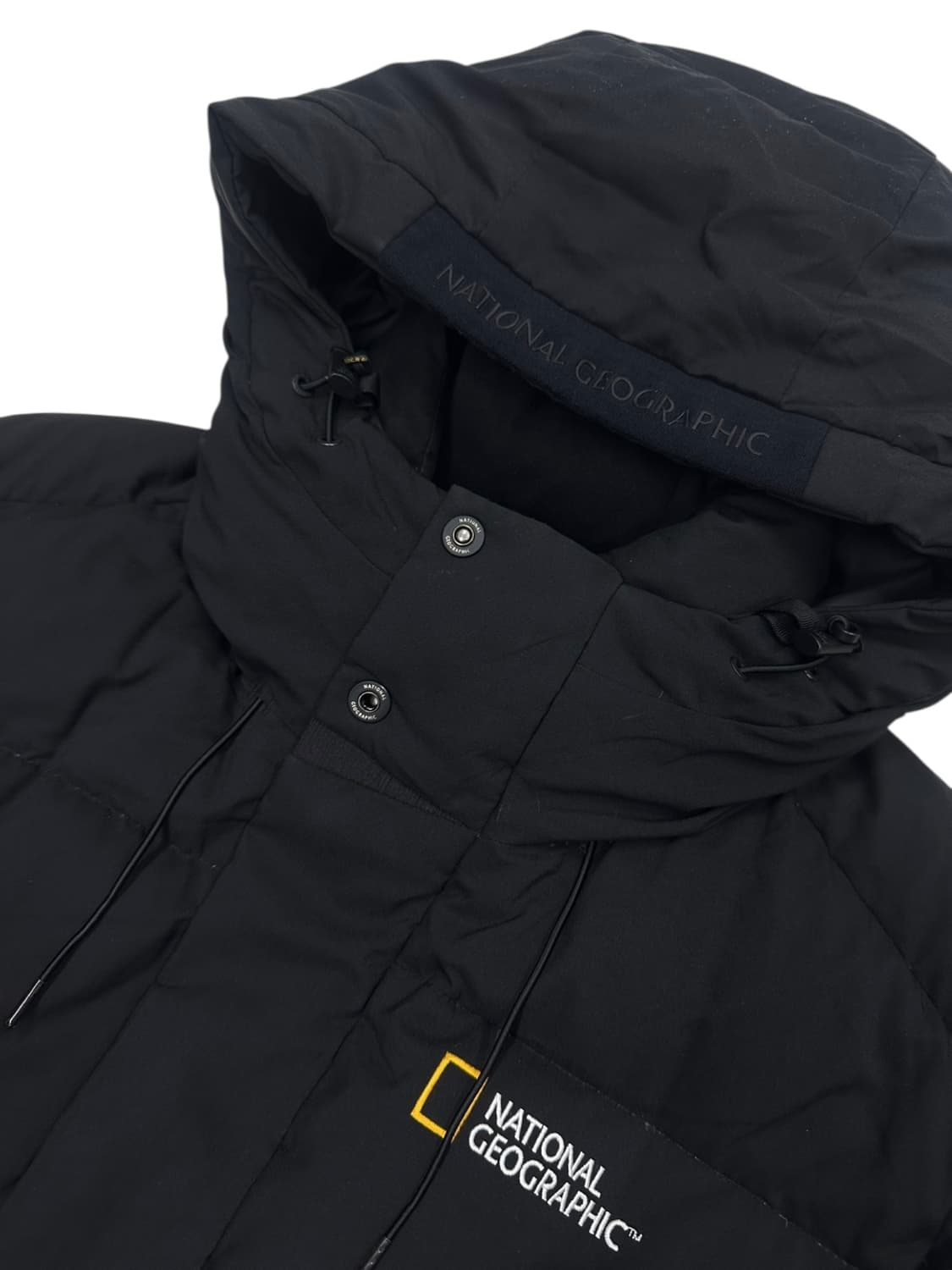 내셔널지오그래픽 덕다운 롱패딩 블랙 (M) 상품이미지3