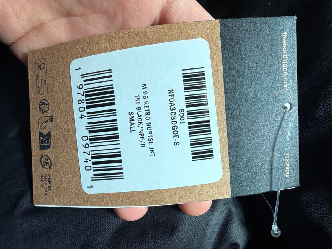 [S] 노스페이스 눕시 700 1996 해외판 상품이미지2