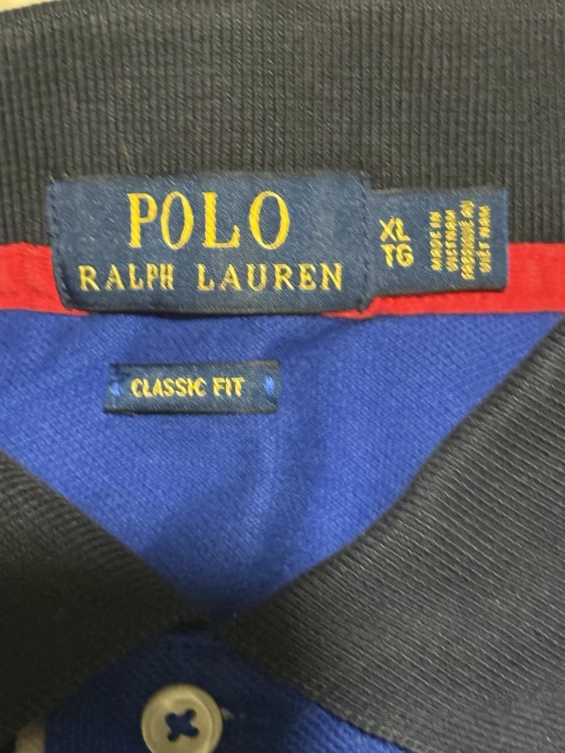 폴로 랄프로렌 빅포니 컬러블록 카라티 상품이미지3