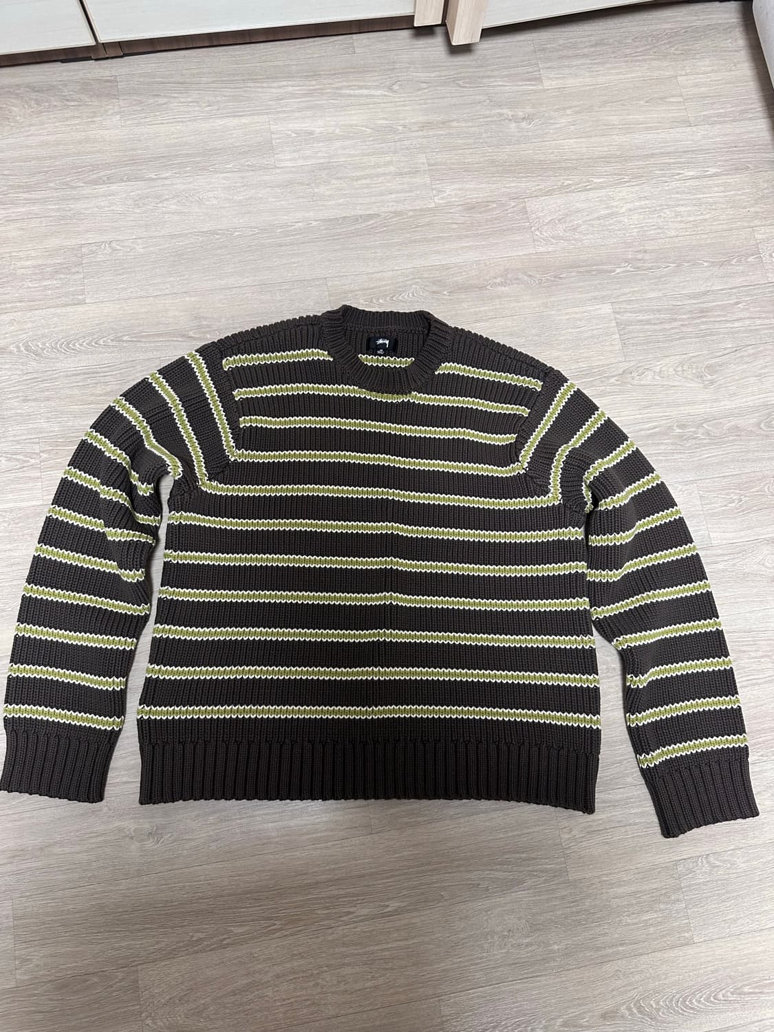 스투시 스트라이프 니트 m 상품이미지1