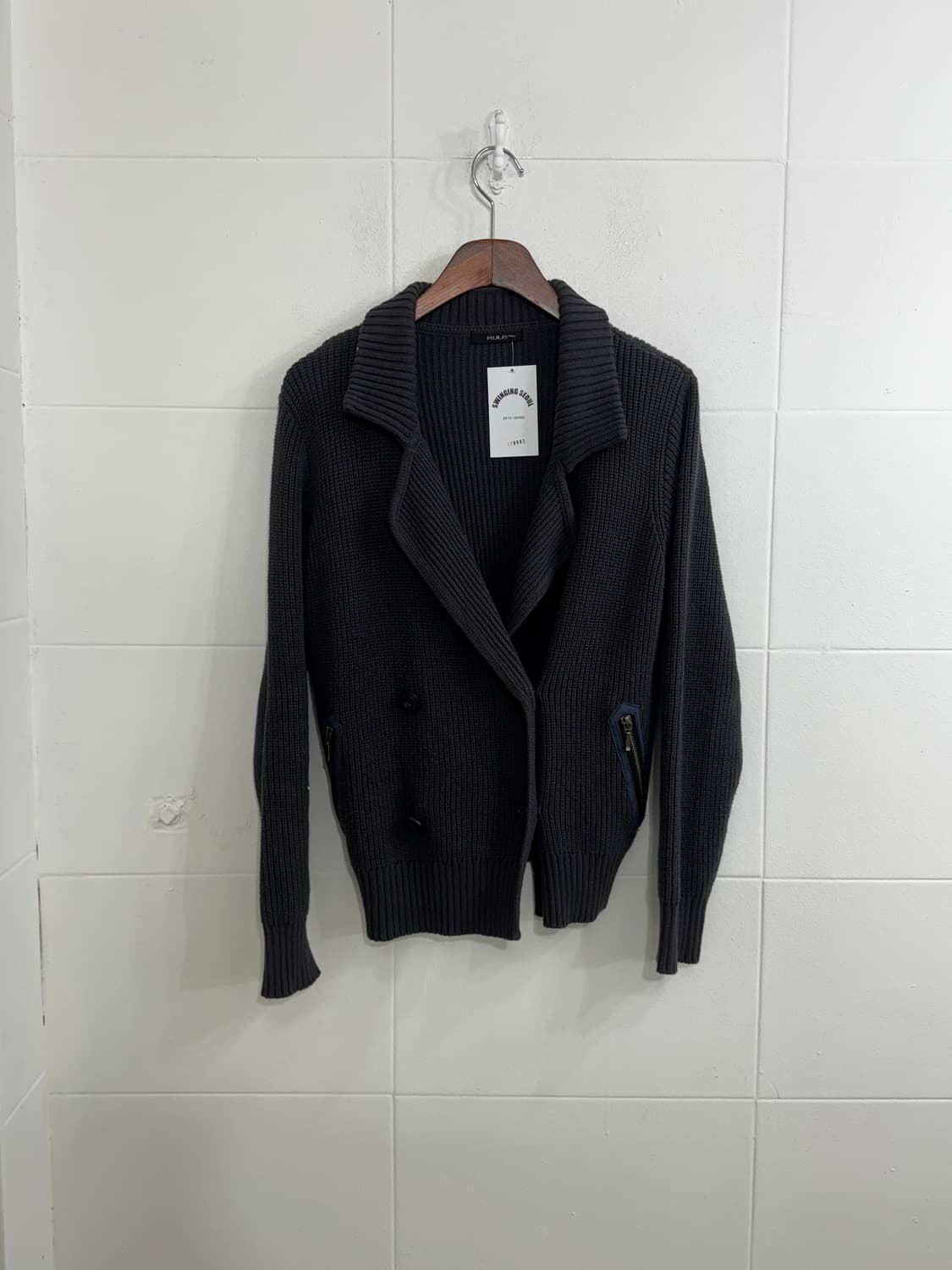 무채색 니혼진 사와코깔 딱붙 코디세트 상품이미지6