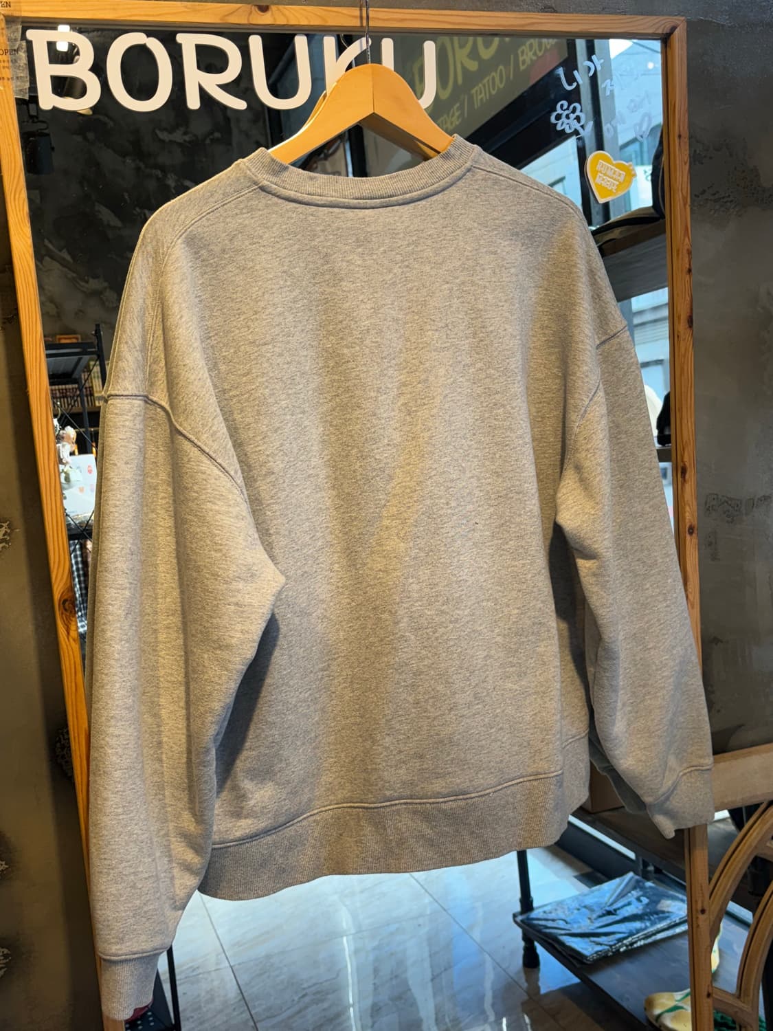 LEE  리 맨투맨 그레이 XL 상품이미지6