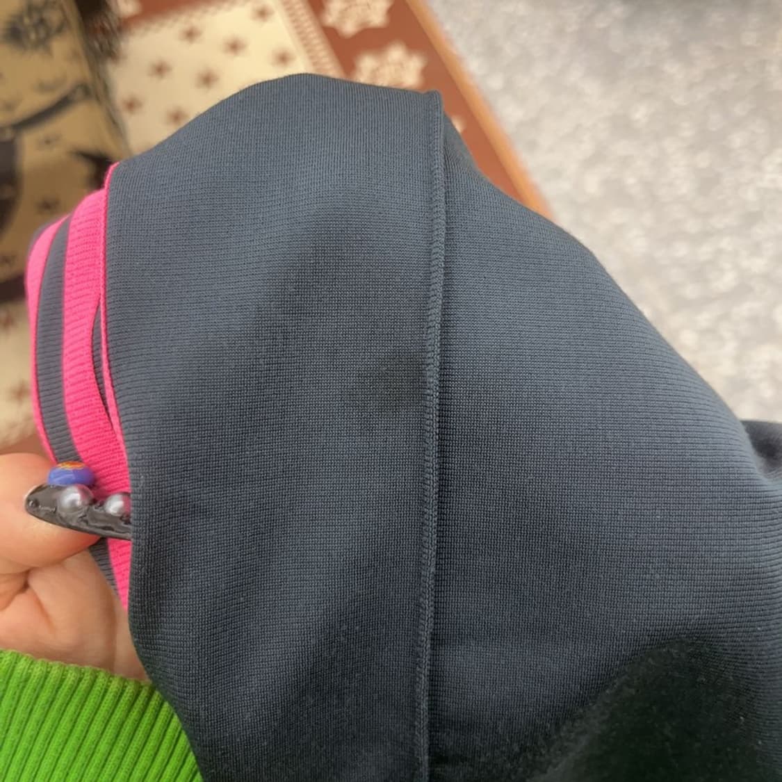 아디다스 Y2K 00's 그레이핑크 슬림핏 트랙팬츠 85 C08707 상품이미지6